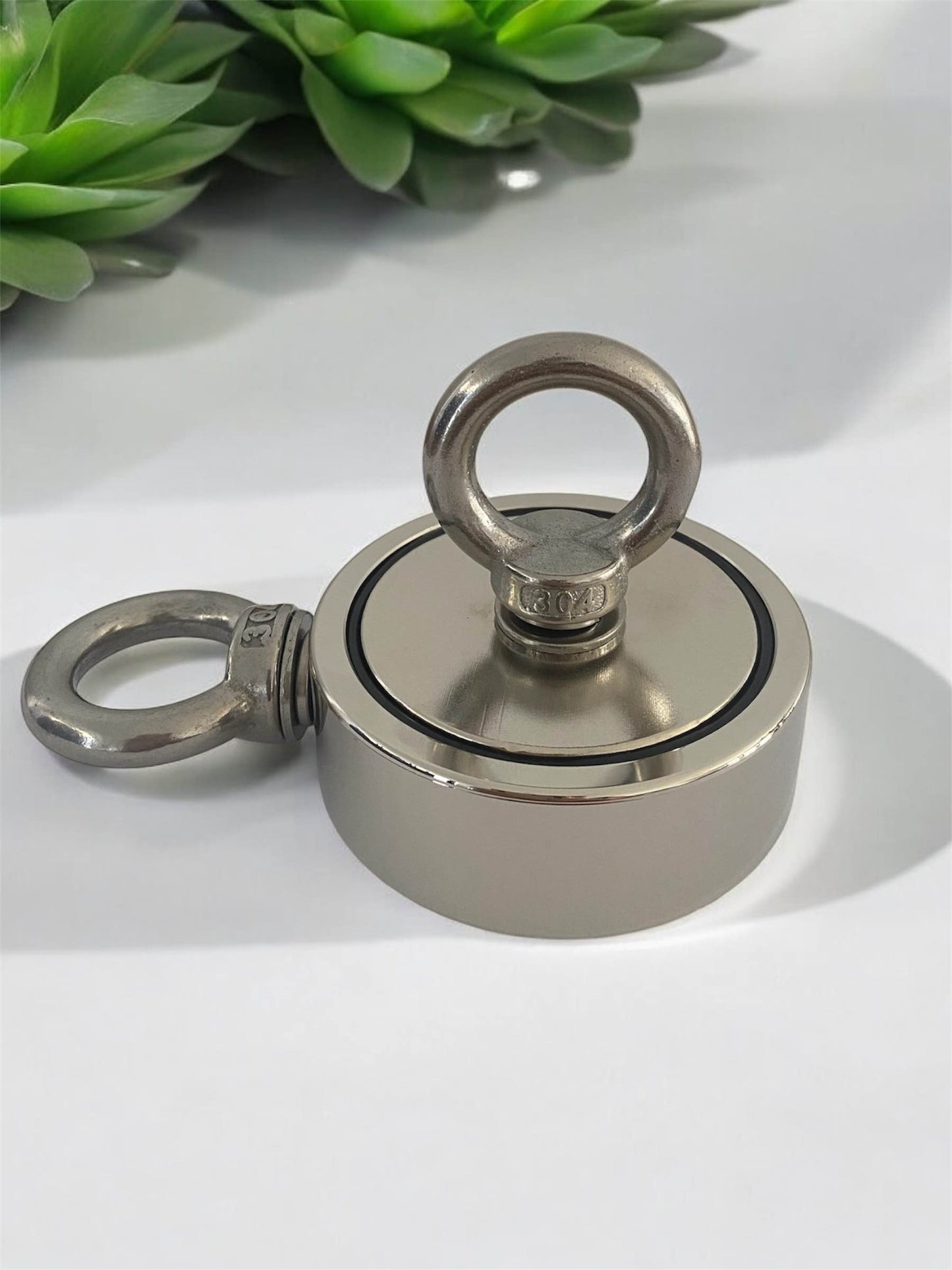 220kg Neodymium Fishing Magnet Double Sided